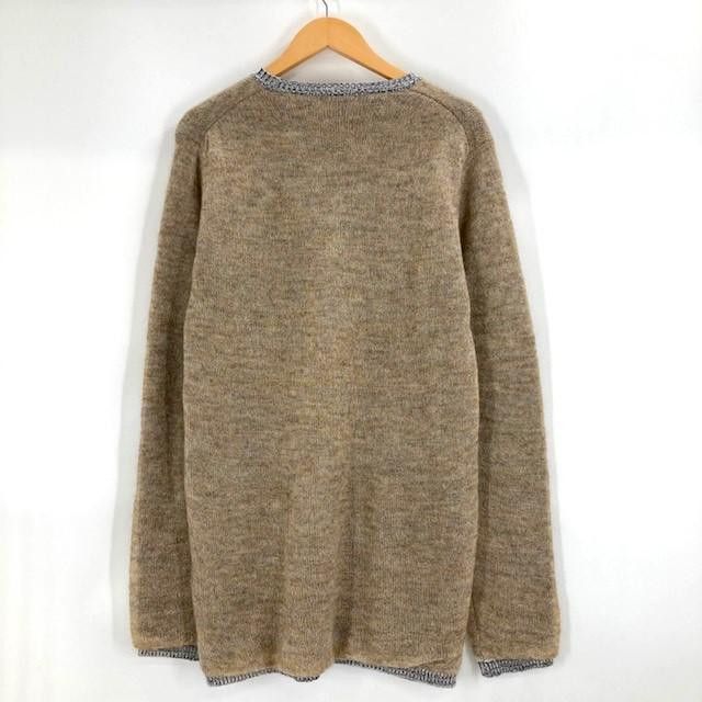 Yohji Yamamoto 13AW Handwritten Message Crew Neck Knit