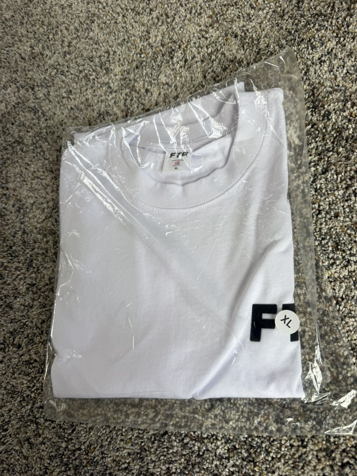 Fuck The Population FTP Flocked Logo Tee Size US XL / EU 56 / 4 - 3 Thumbnail