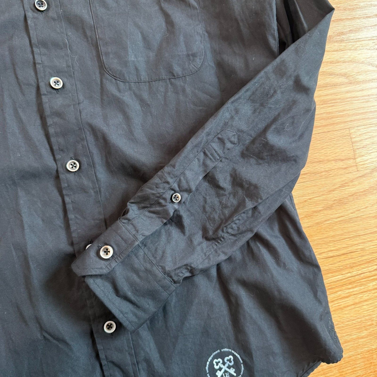 uniform experiment Uniform Experiment x SOPHNET Japan Black Button Up Shirt Size US M / EU 48-50 / 2 - 7 Thumbnail
