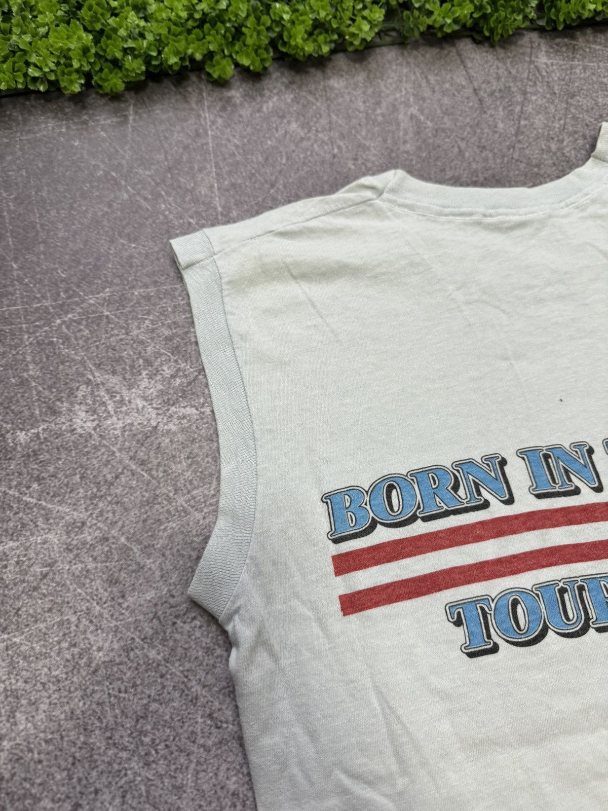 Band Tees Vintage 1984 Bruce Springsteen (Bob Dylan Rolling Stones) Size US M / EU 48-50 / 2 - 13 Thumbnail