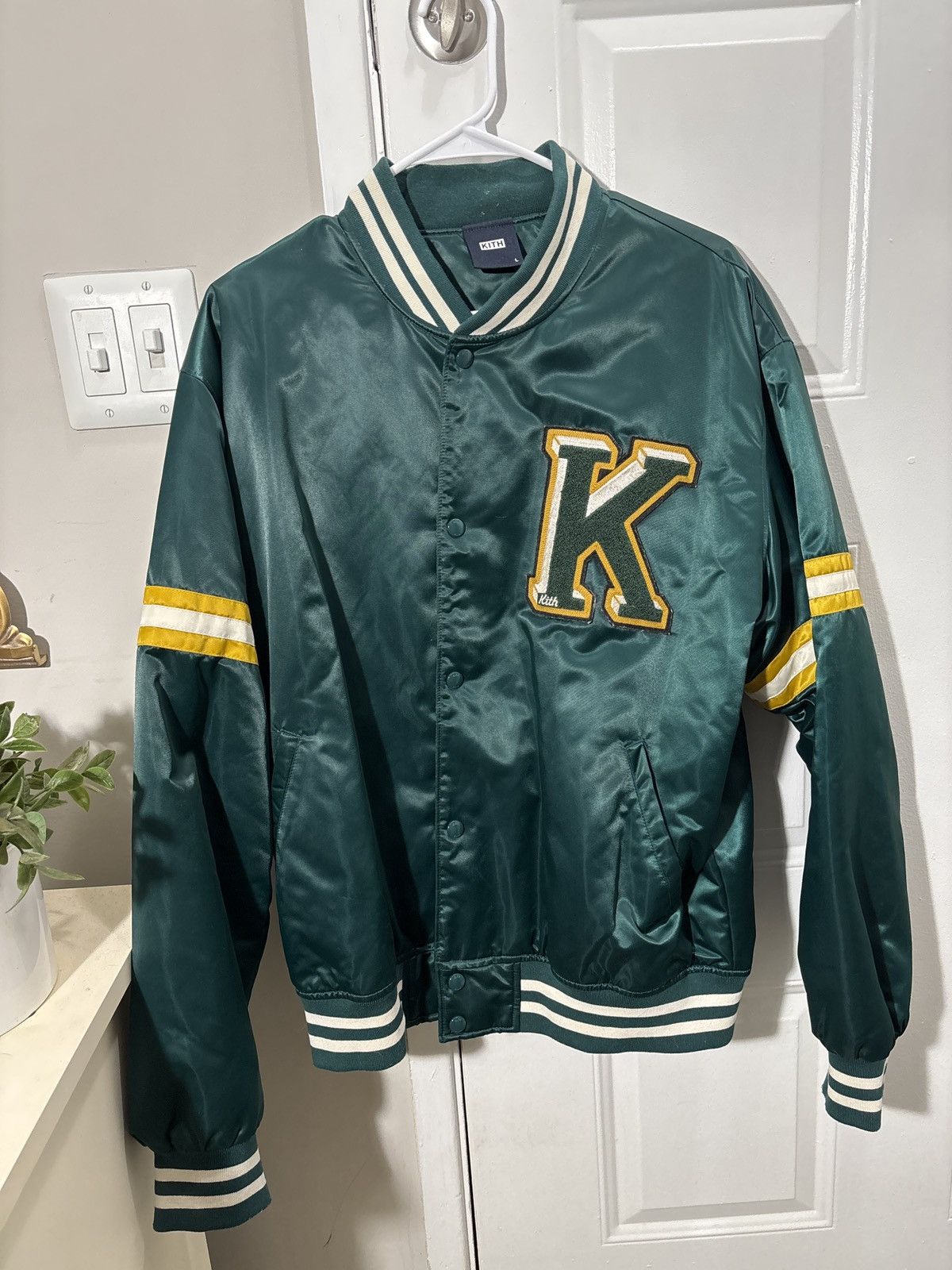 Kith Kith satin bomber jacker - Fairway Size US L / EU 52-54 / 3 - 1 Thumbnail