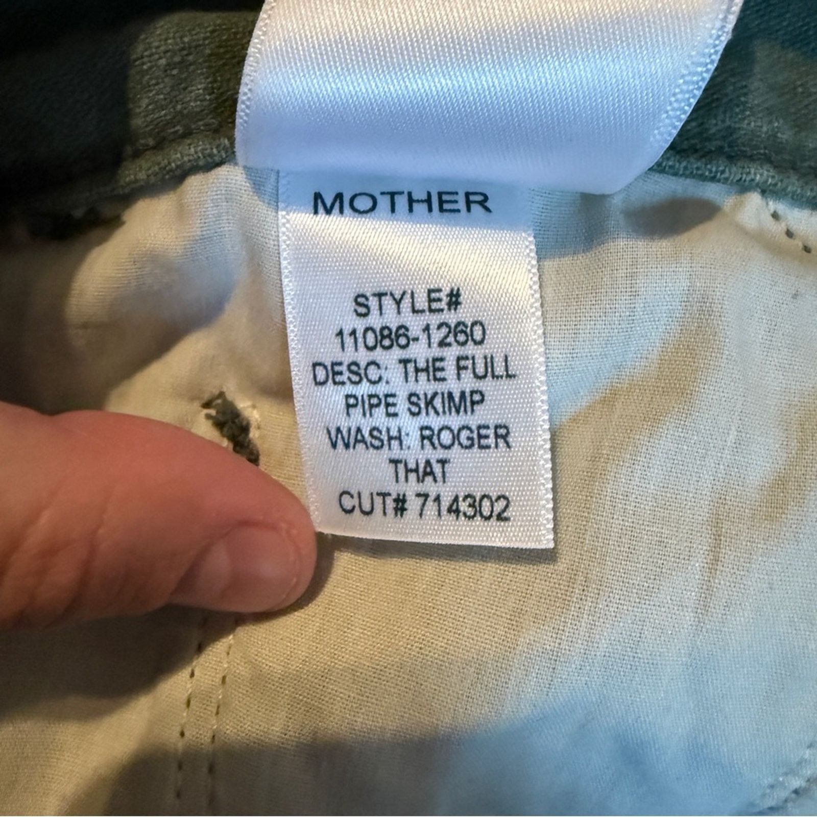 MOTHER Mother The Full Pipe Skimp Barrel Leg Jeans Sz 30 NWOT Size 30" / US 8 / IT 44 - 11 Thumbnail