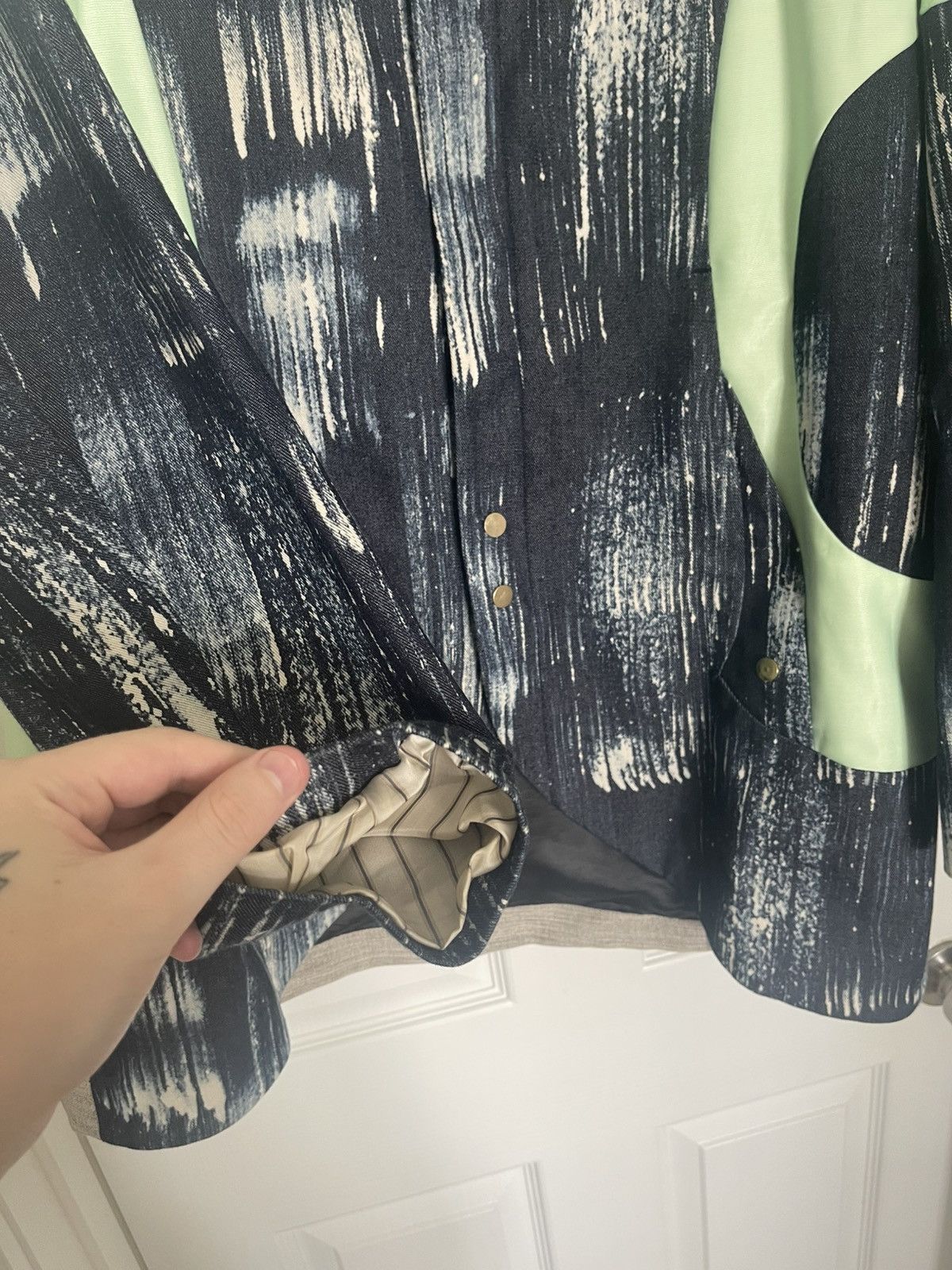 NAMESAKE CORNELL TRACK JACKET BRUSHED INDIGO Size US M / EU 48-50 / 2 - 5 Thumbnail