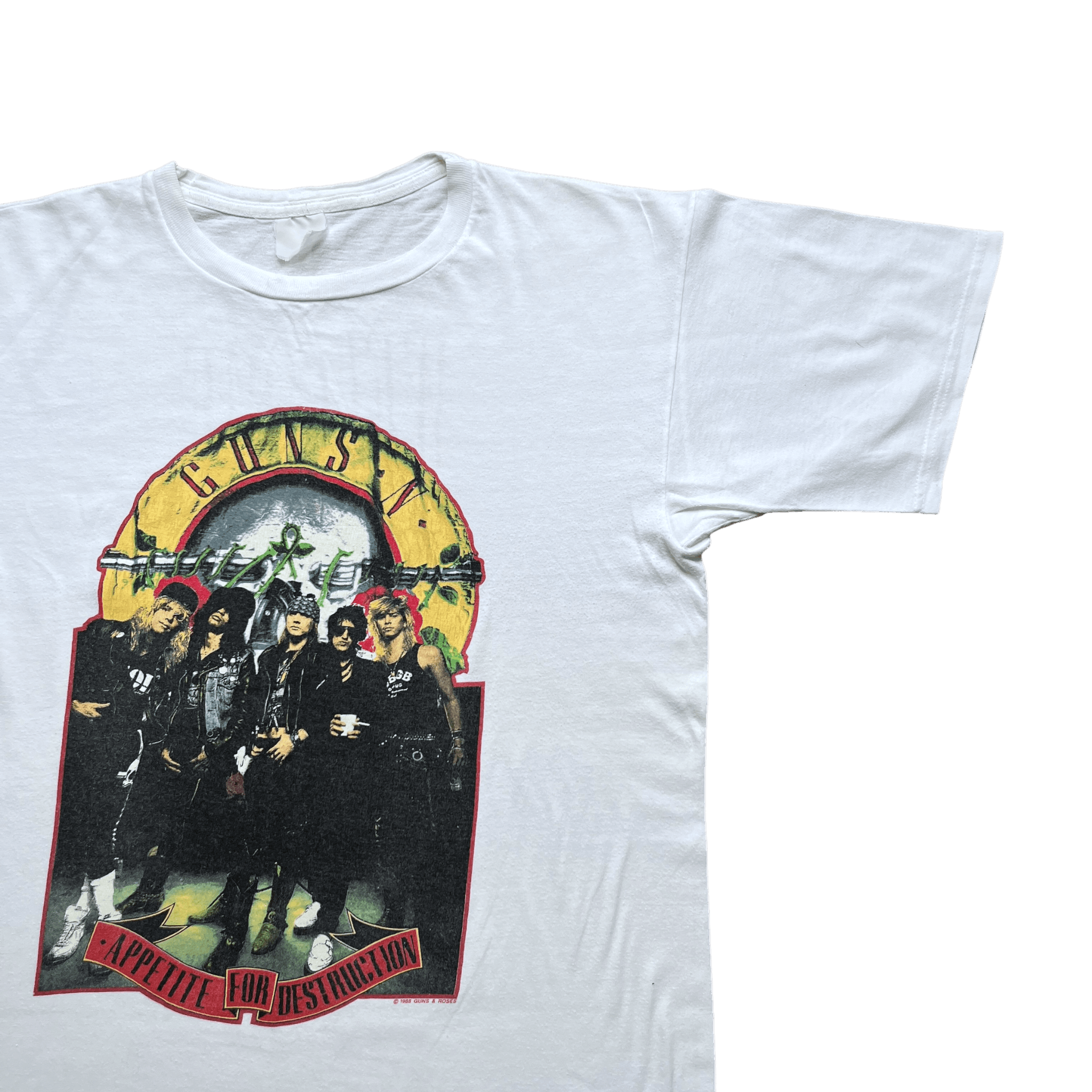 Vintage GUNS N' ROSES "APPETITE FOR DESTRUCTION" - L Size US L / EU 52-54 / 3 - 3 Thumbnail