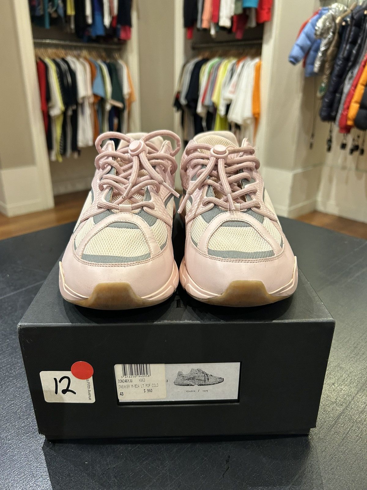 Dior Dior B24 Pale Pink Size US 10 / EU 43 - 3 Thumbnail
