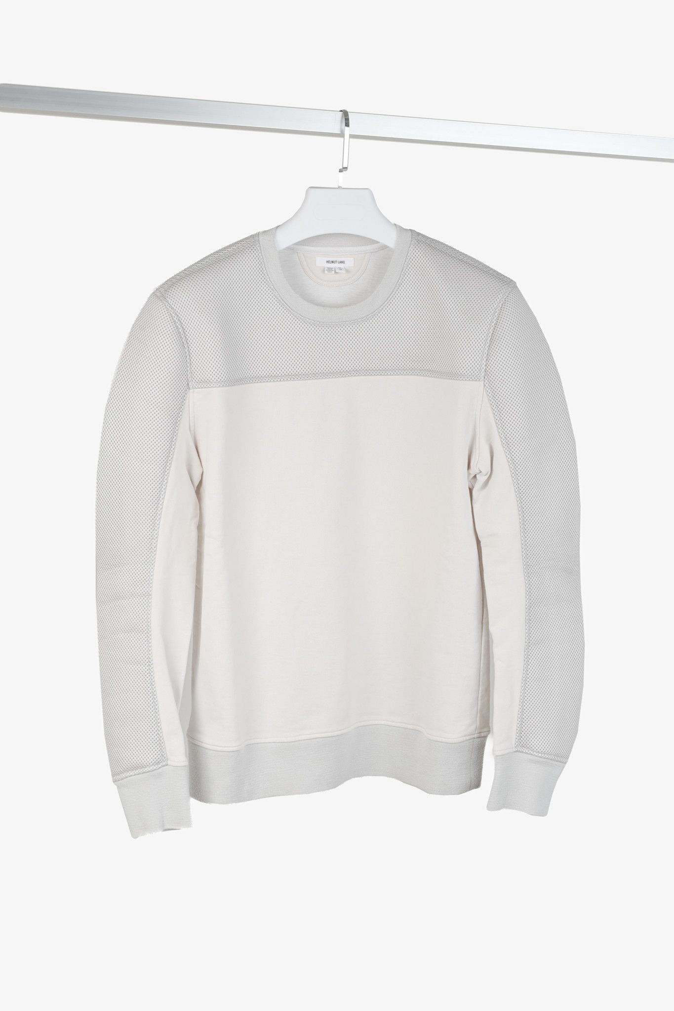 Helmut Lang Helmut Lang SS/15 Fog Bonded Mesh Sweater Size US M / EU 48-50 / 2 - 9 Thumbnail