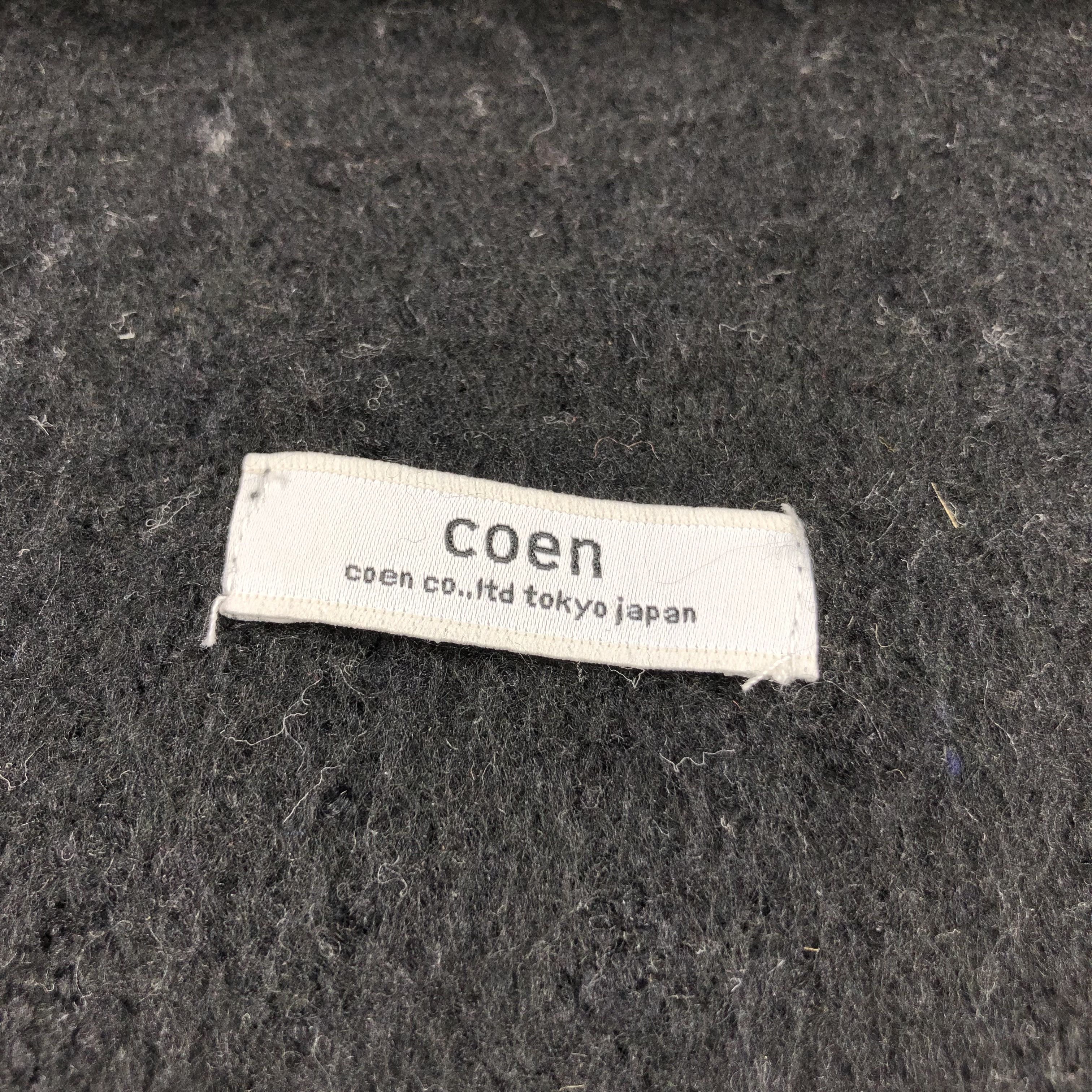 Japanese Brand COEN Wool Scarf Muffler V826 Size ONE SIZE - 4 Thumbnail