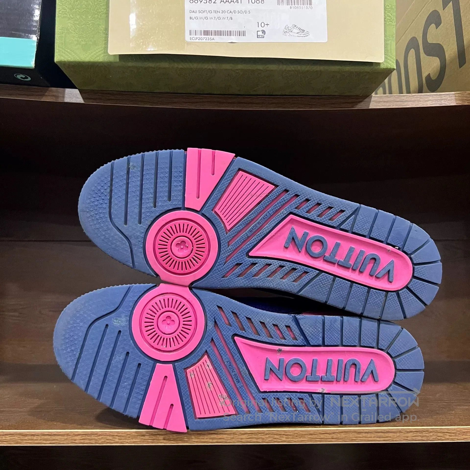 Louis Vuitton LV Trainer Gradient Pink Purple. Size US 9 / EU 42 - 5 Thumbnail