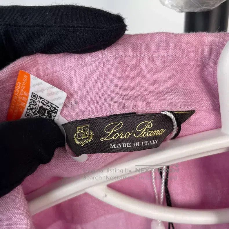 Loro Piana Loro Piana Solid Color Long Sleeve Single Breasted Linen S Size XS / US 0-2 / IT 36-38 - 7 Thumbnail