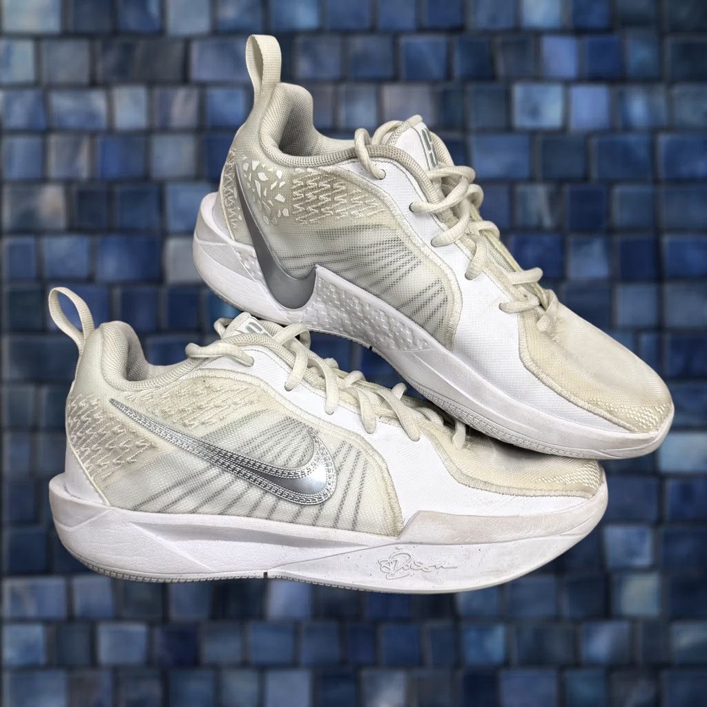 Nike Nike Sabrina 2 White Noise GS Size 4 Sneaker Low Top Lace Up Nike Sabrina White Noise GS 4 Size US 5 / EU 37 - 1 Thumbnail