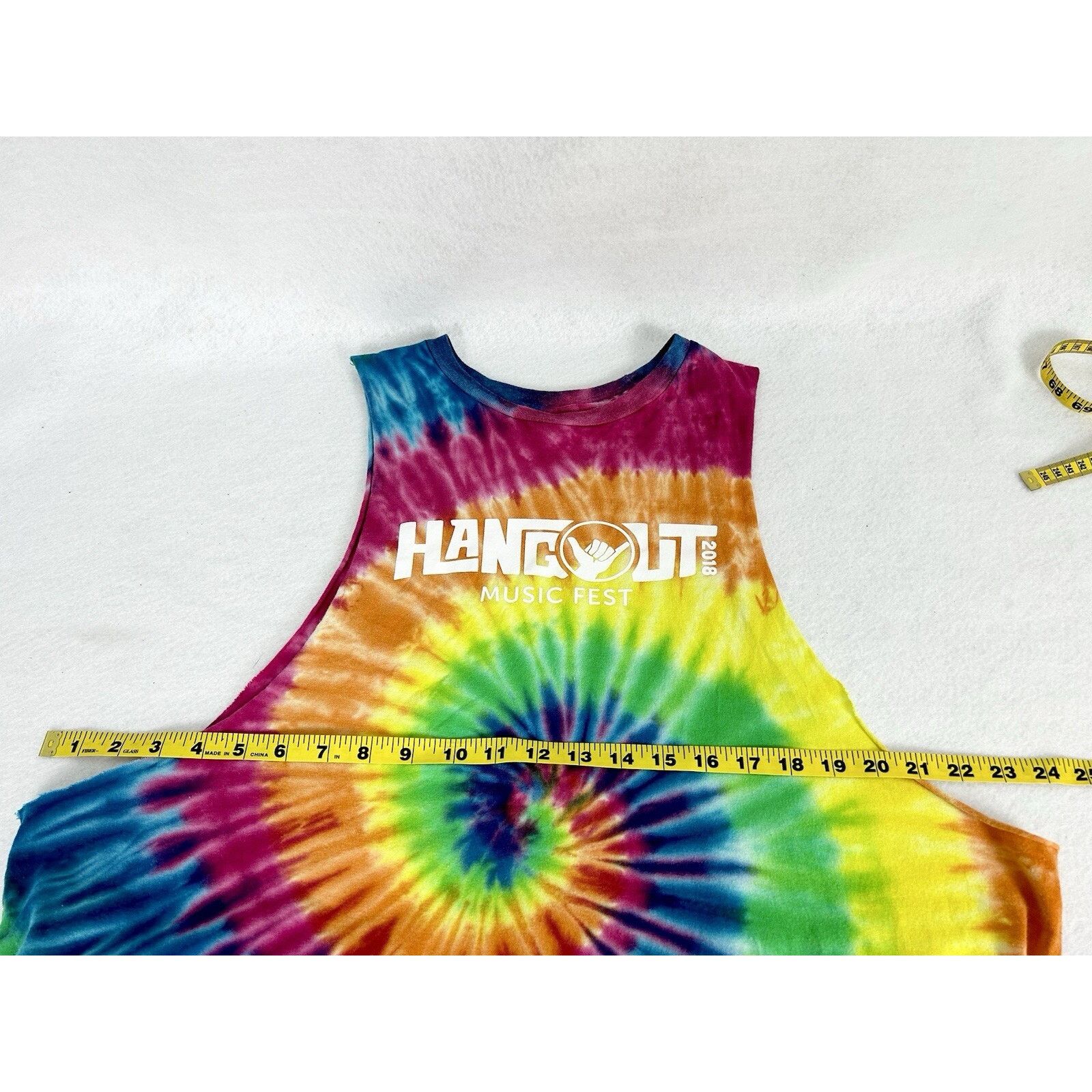 The Unbranded Brand Hangout Music Festival 2018 Tie Dye Tank Top Kendrick Lamar Size US XL / EU 56 / 4 - 5 Thumbnail