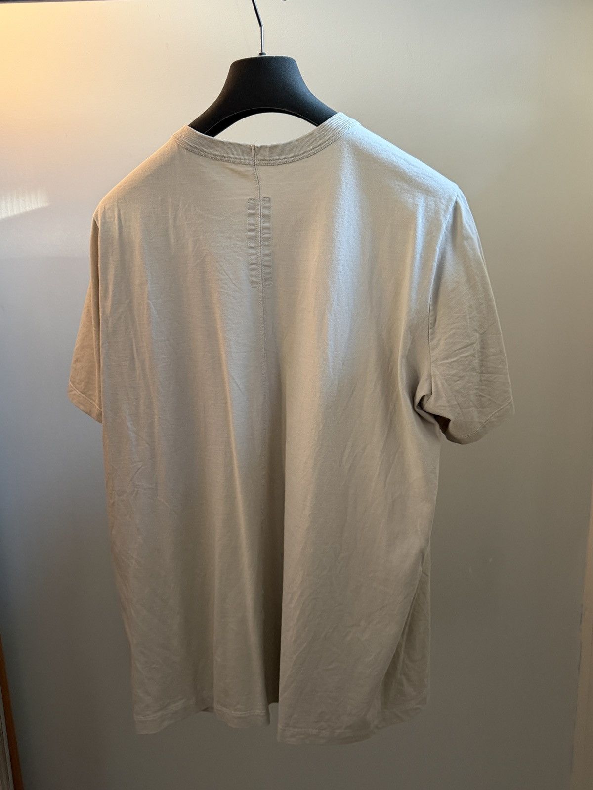 Rick Owens Level Tee - DUST Size US XXL / EU 58 / 5 - 4 Thumbnail