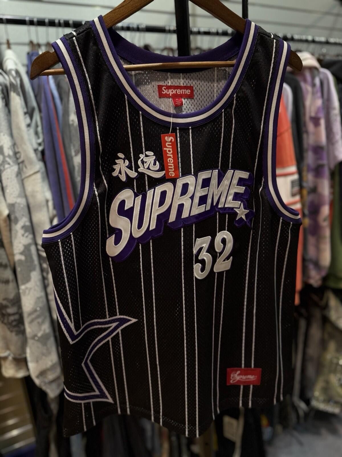 Supreme Supreme Star Basketball Jersey Tank Logo Size Medium New Size US M / EU 48-50 / 2 - 1 Thumbnail