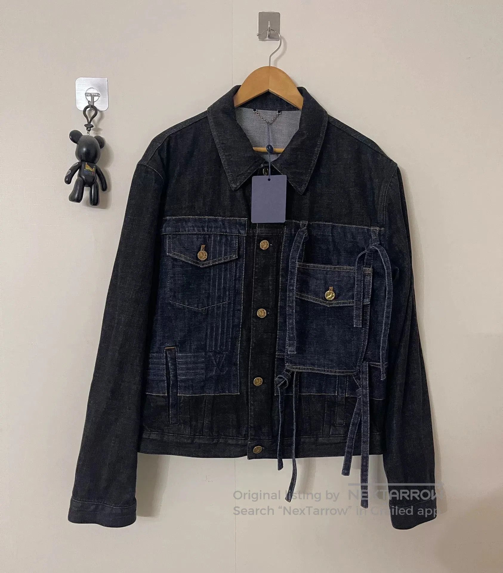 Louis Vuitton lv butterfly knot denim jacket. Size US L / EU 52-54 / 3 - 1 Thumbnail