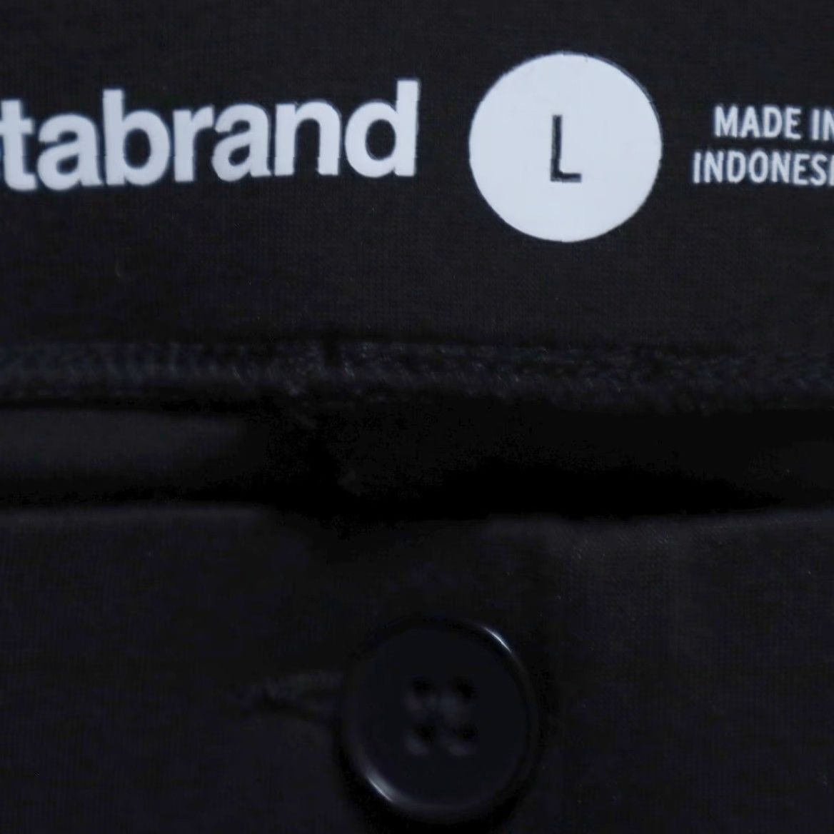 Vintage Betabrand Stretch Classic Yoga Dress W0076 Rayon Woven Chino Pants Black Women's L Size 36" / US 14 / IT 50 - 5 Thumbnail