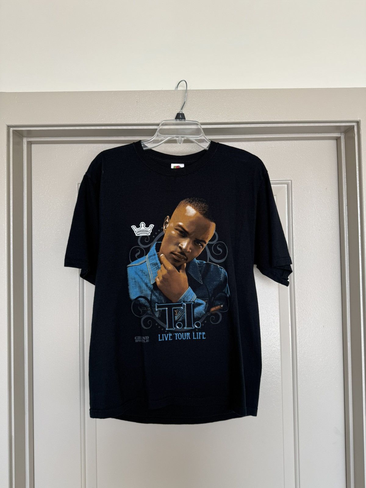 Hustle Gang Vintage TI Grand Hustle Records T Shirt Size US M / EU 48-50 / 2 - 1 Thumbnail
