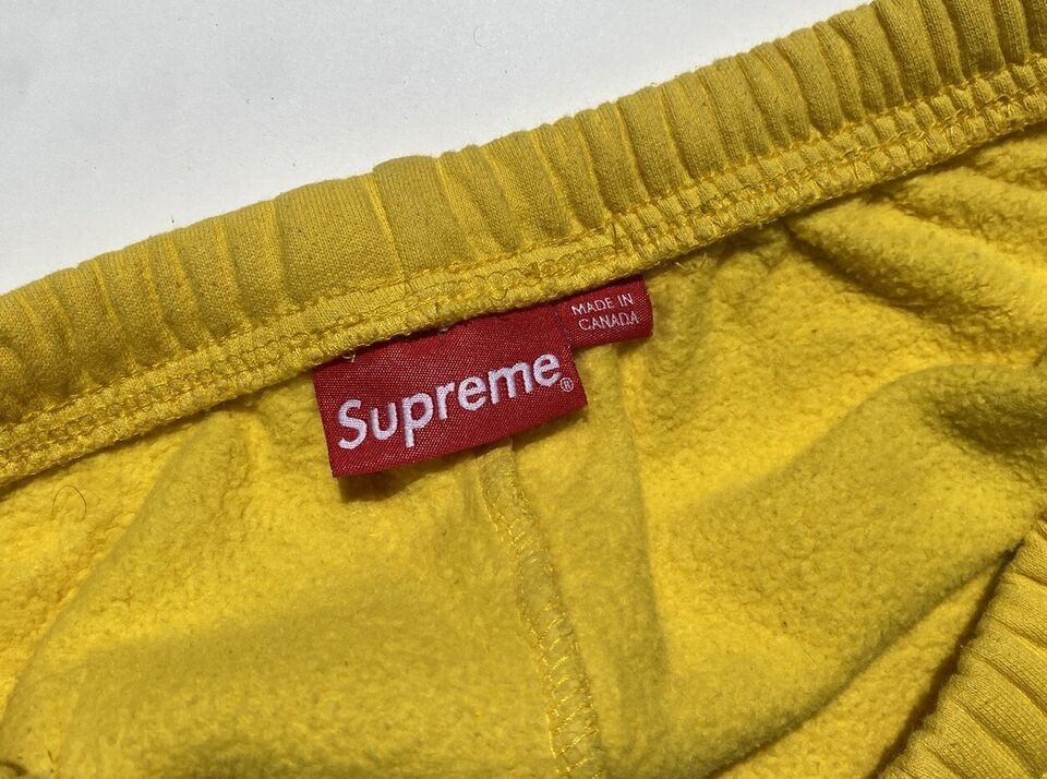 image of Supreme X Playboy Shorts Made In Canada Ss16 in Yellow, Men's (Size 31)