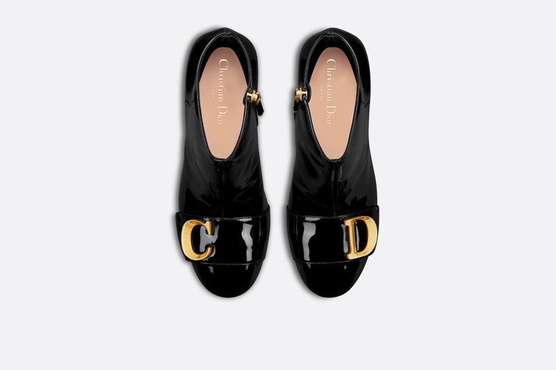 Dior o1w1db10126 C'est Dior Heeled Ankle Boots in Black Size US 12 / IT 42 - 2 Thumbnail