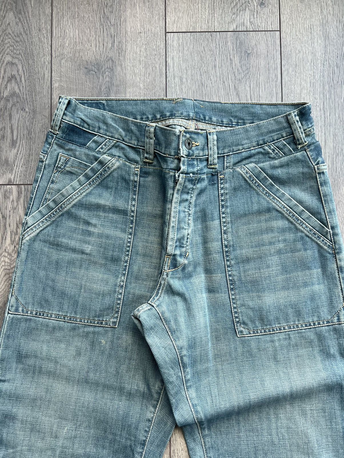 Vintage Vintage Baggy Denim Jeans Size US 34 / EU 50 - 3 Thumbnail