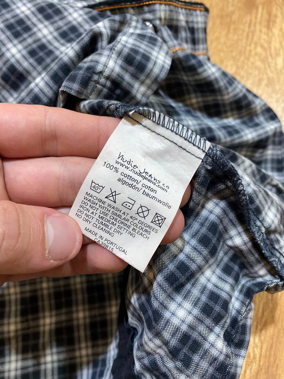 Nudie Jeans Nudie Jeans Chekered Western Shirt short Sleeve Streetwear Size US M / EU 48-50 / 2 - 3 Thumbnail