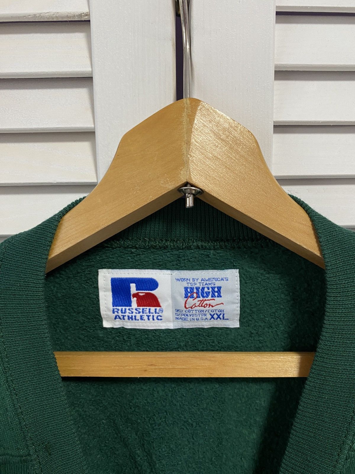 Russell Athletic 📀 Vintage 90s sweater Russell Athletic Baggy Track Boxy fit Size US XXL / EU 58 / 5 - 6 Thumbnail