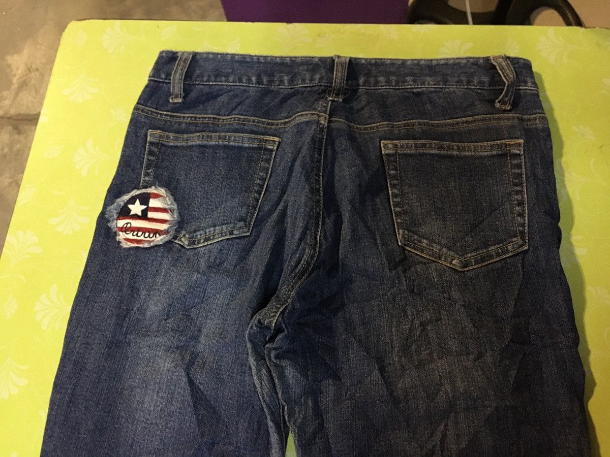 Japanese Brand Oririn jeans flare Size 31" - 5 Thumbnail