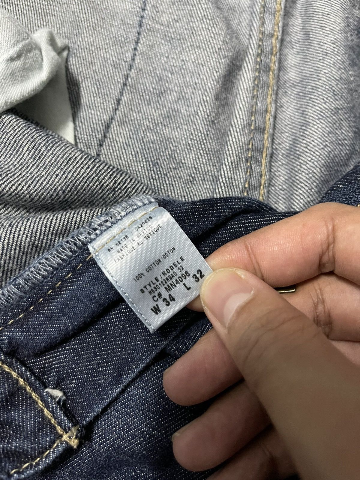 Guess × Japanese Brand Guess Denim Jeans Blue Size US 34 / EU 50 - 9 Thumbnail