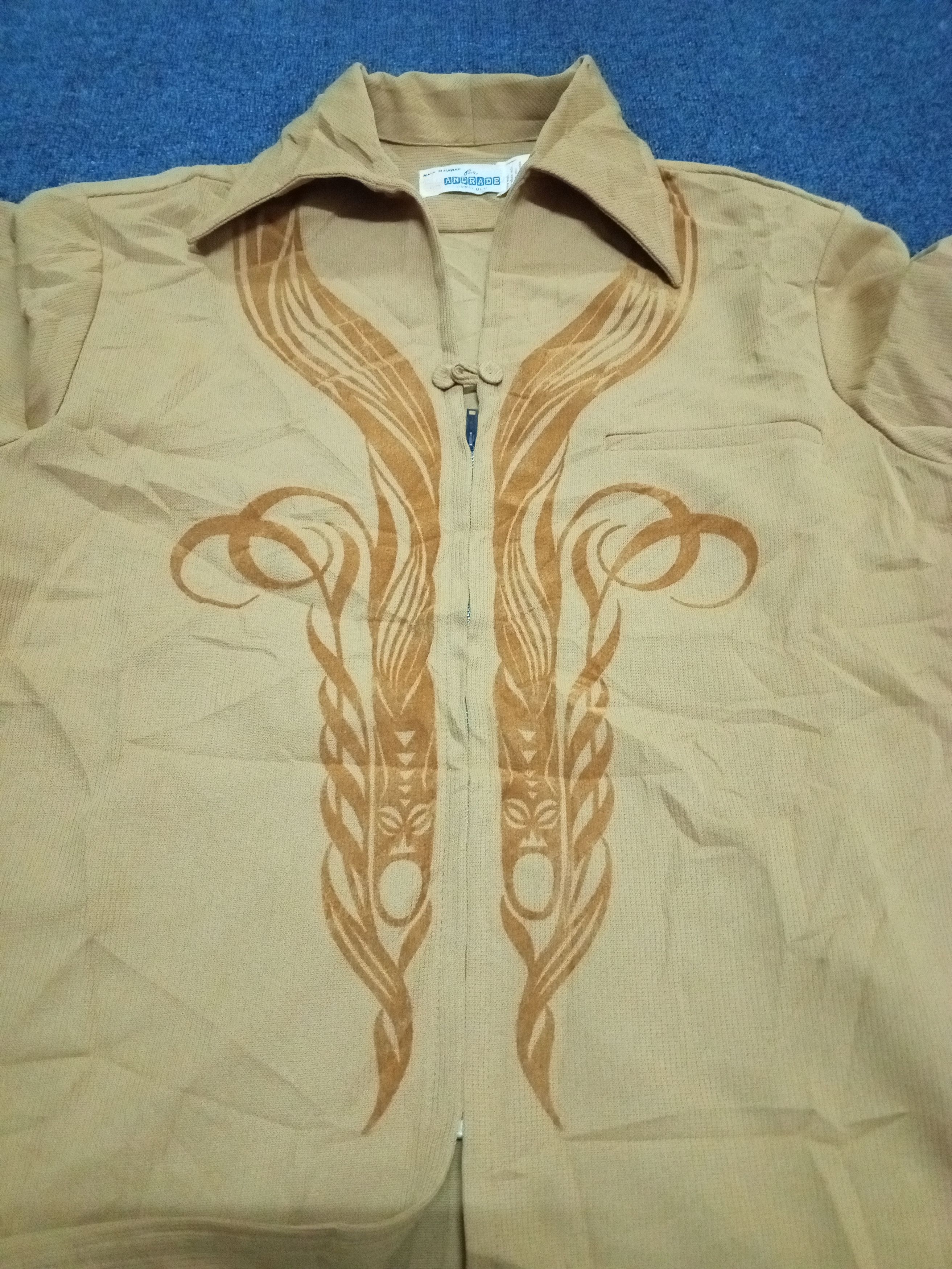 Vintage HAWAII VINTAGE SHIRT HALFZIP TALON Size US L / EU 52-54 / 3 - 5 Thumbnail