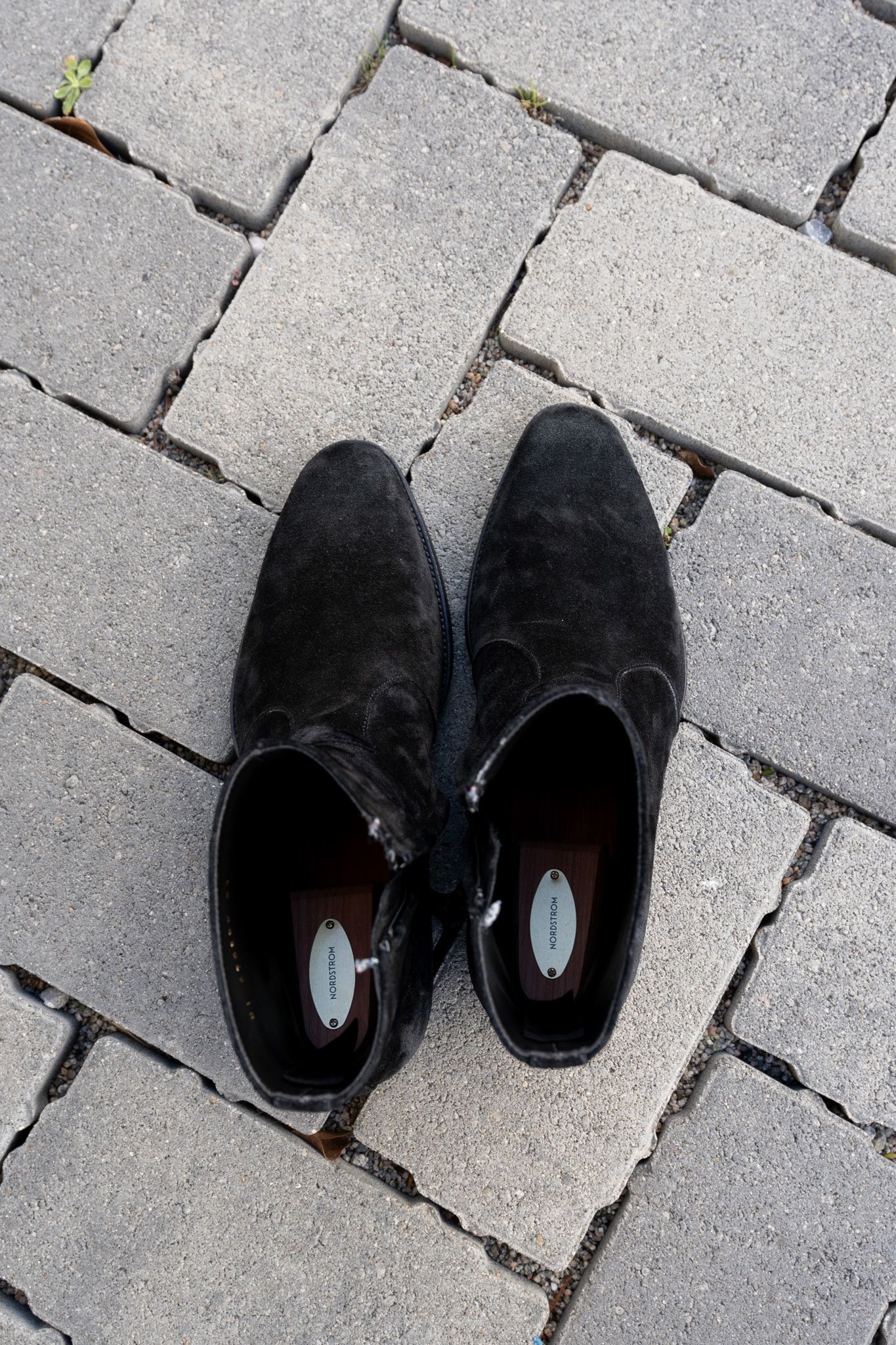 Saint Laurent Paris × Yves Saint Laurent Saint Laurent Paris Wyatt Zip Black Suede Boots (Size 41) Size US 8 / EU 41 - 2 Thumbnail