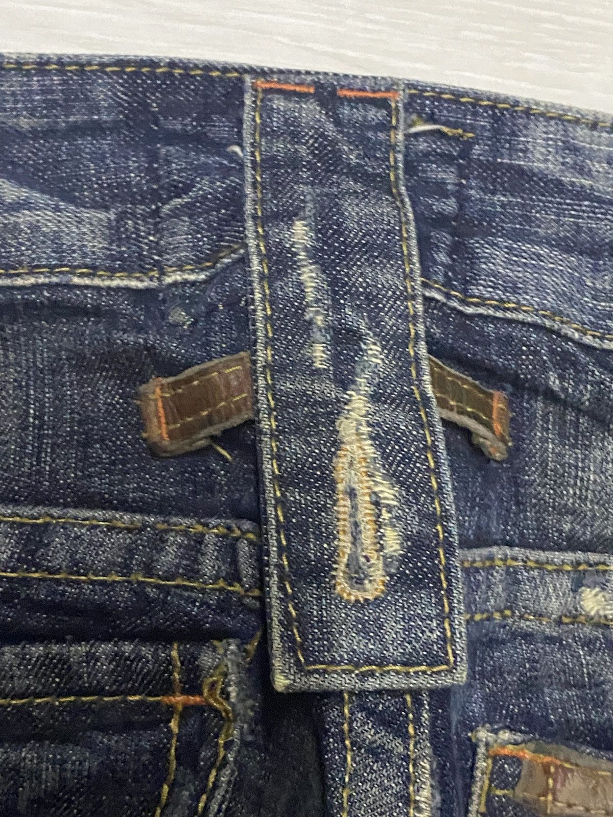 Undercover Japanese Brand Lolita Punk Hybrid Flare Jeans Size US 34 / EU 50 - 16 Thumbnail