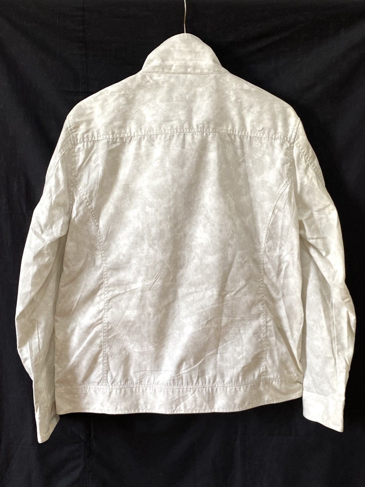 In The Attic Create Barefoot Bleach Zipper Jacket 🌫️ Size US M / EU 48-50 / 2 - 11 Thumbnail