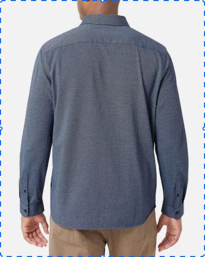 DKNY DKNY Men's Knit Button-Up Shirt SZ L Size US L / EU 52-54 / 3 - 3 Thumbnail
