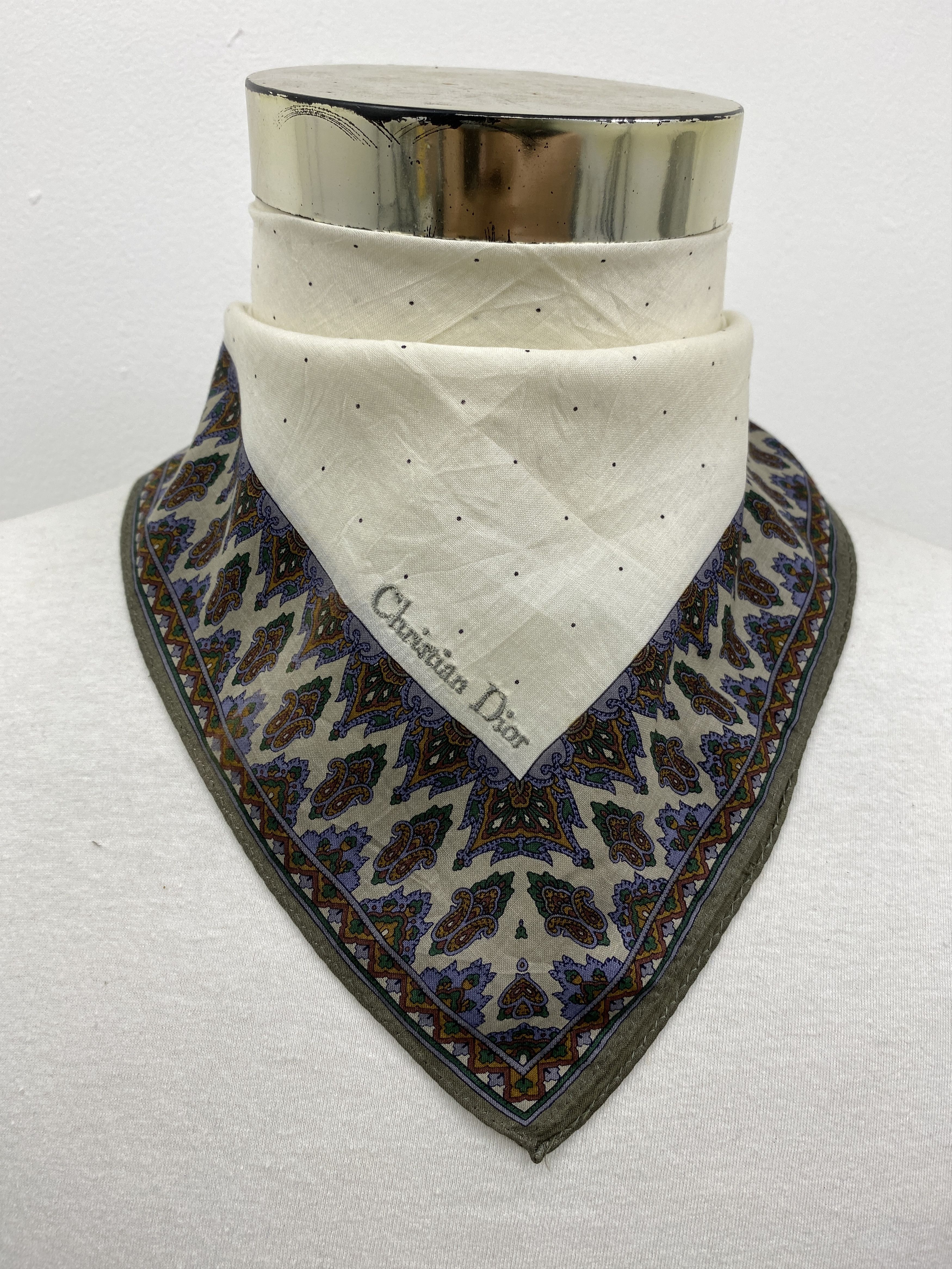 Other Christian Dior Handkerchief / Neckerchief / Bandana HKC0394 Size ONE SIZE - 1 Thumbnail