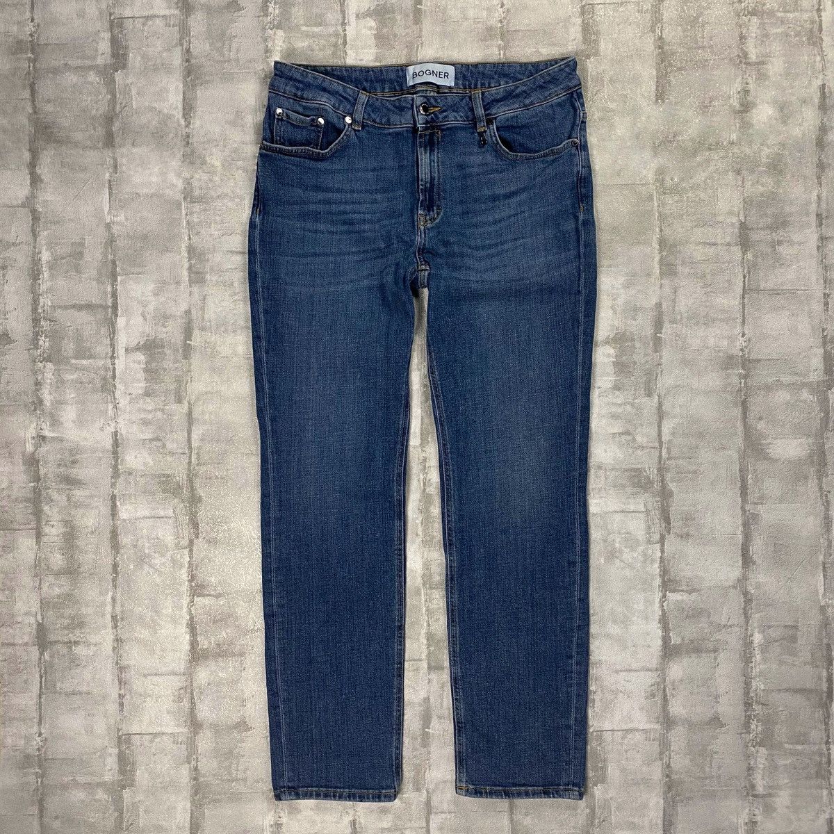 image of Rrp 350$ Bogner Women’S Blue Jeans, Women's (Size 32)