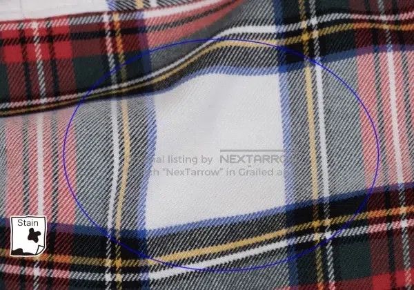Comme des Garcons Comme Des Garcons White Retro Plaid Folded Top Size S / US 4 / IT 40 - 8 Thumbnail