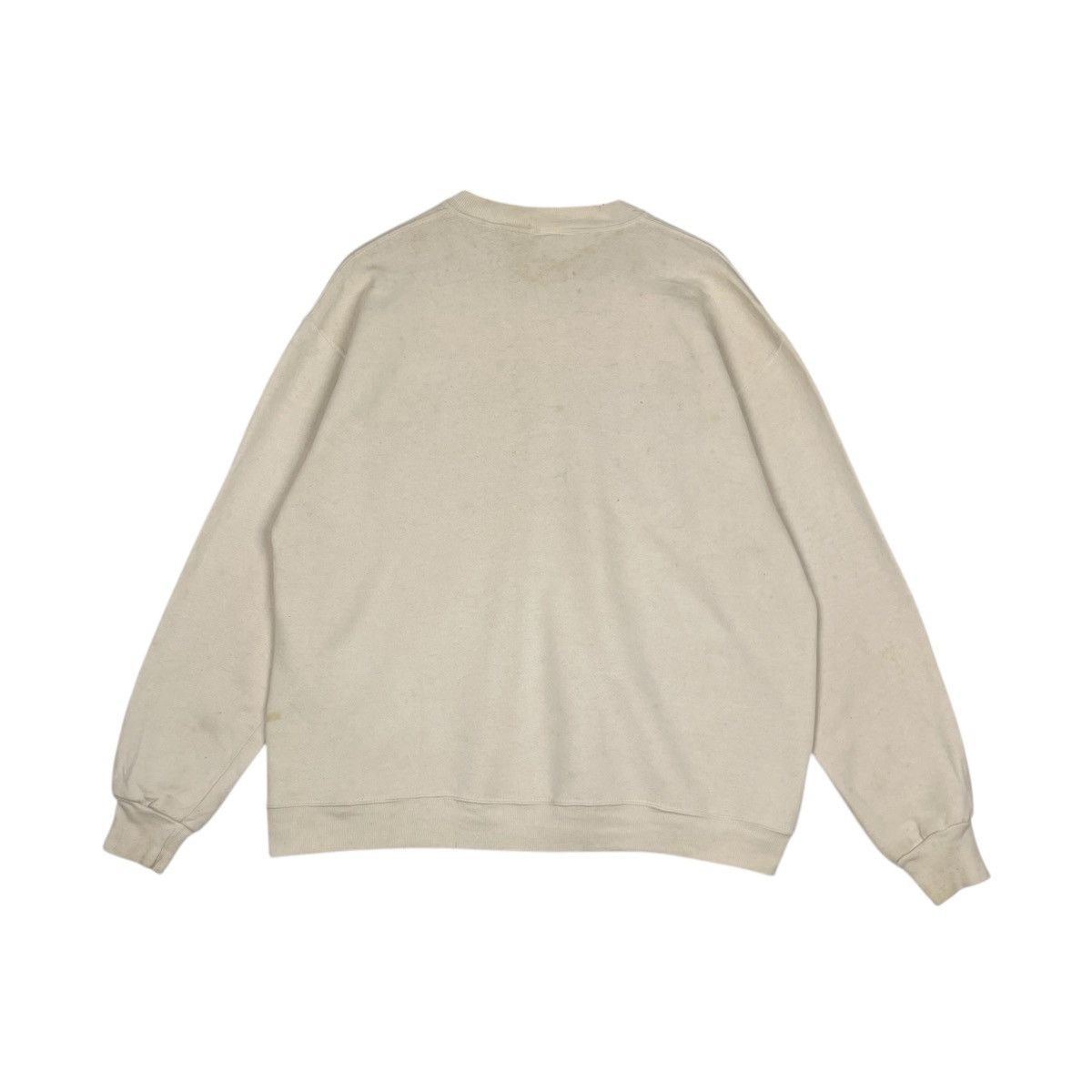 Designer × Vintage Vintage Hoodie/sweater csu - cream Size US L / EU 52-54 / 3 - 4 Thumbnail