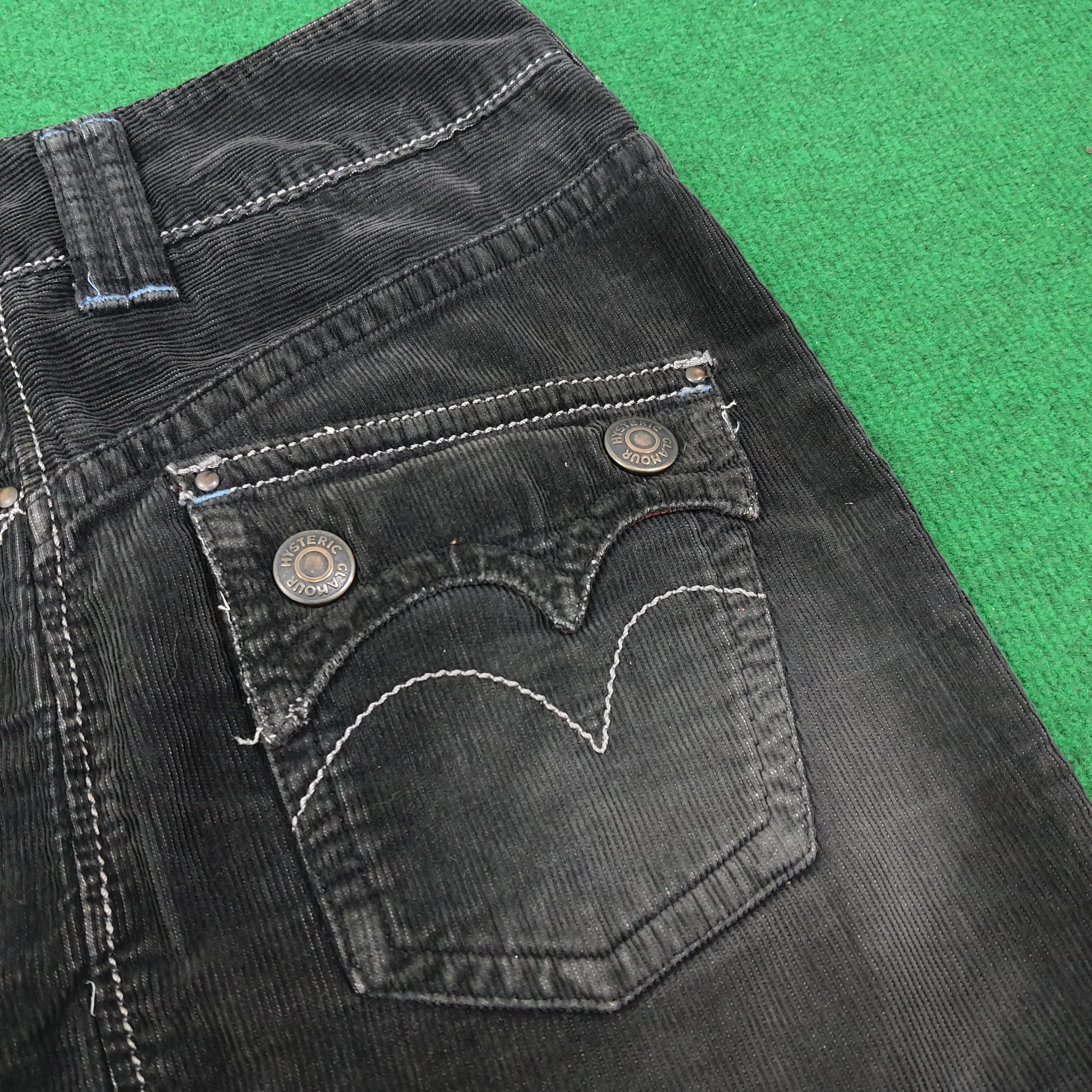 Hysteric Glamour Vintage Hysteric Glamour Corduroy Custom Logo Skirt C265N6 Size 28" / US 6 / IT 42 - 7 Thumbnail