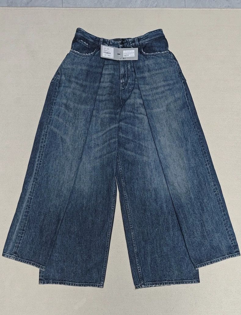 Balenciaga Balenciaga size s 23 Winter Show 4-Leg DOUBLE SIDE Jeans 2 Size US 28 / EU 44 - 1 Thumbnail