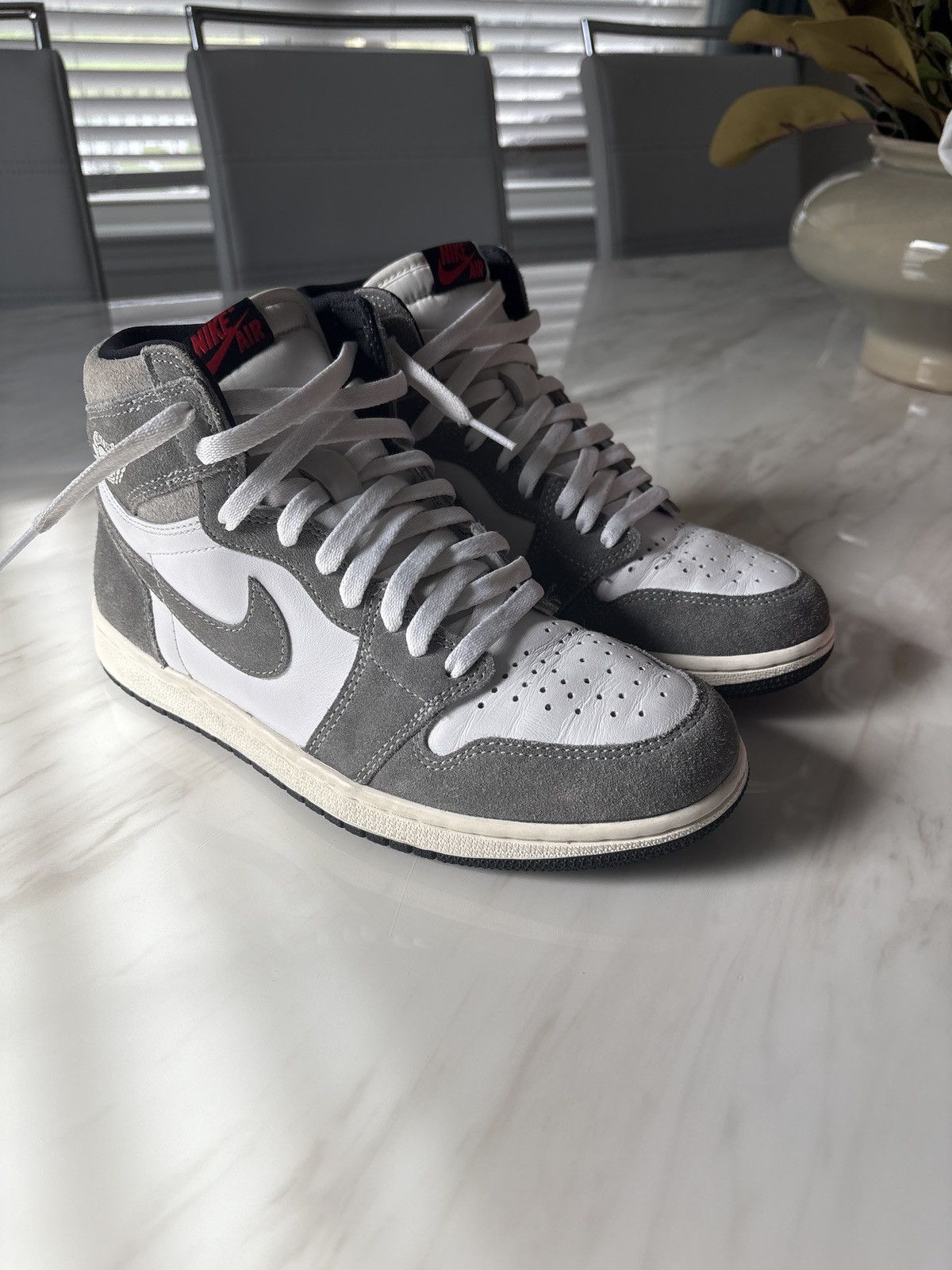 Jordan Brand Jordan 1 Retro High OG Washed Black Size US 8 / EU 41 - 1 Thumbnail