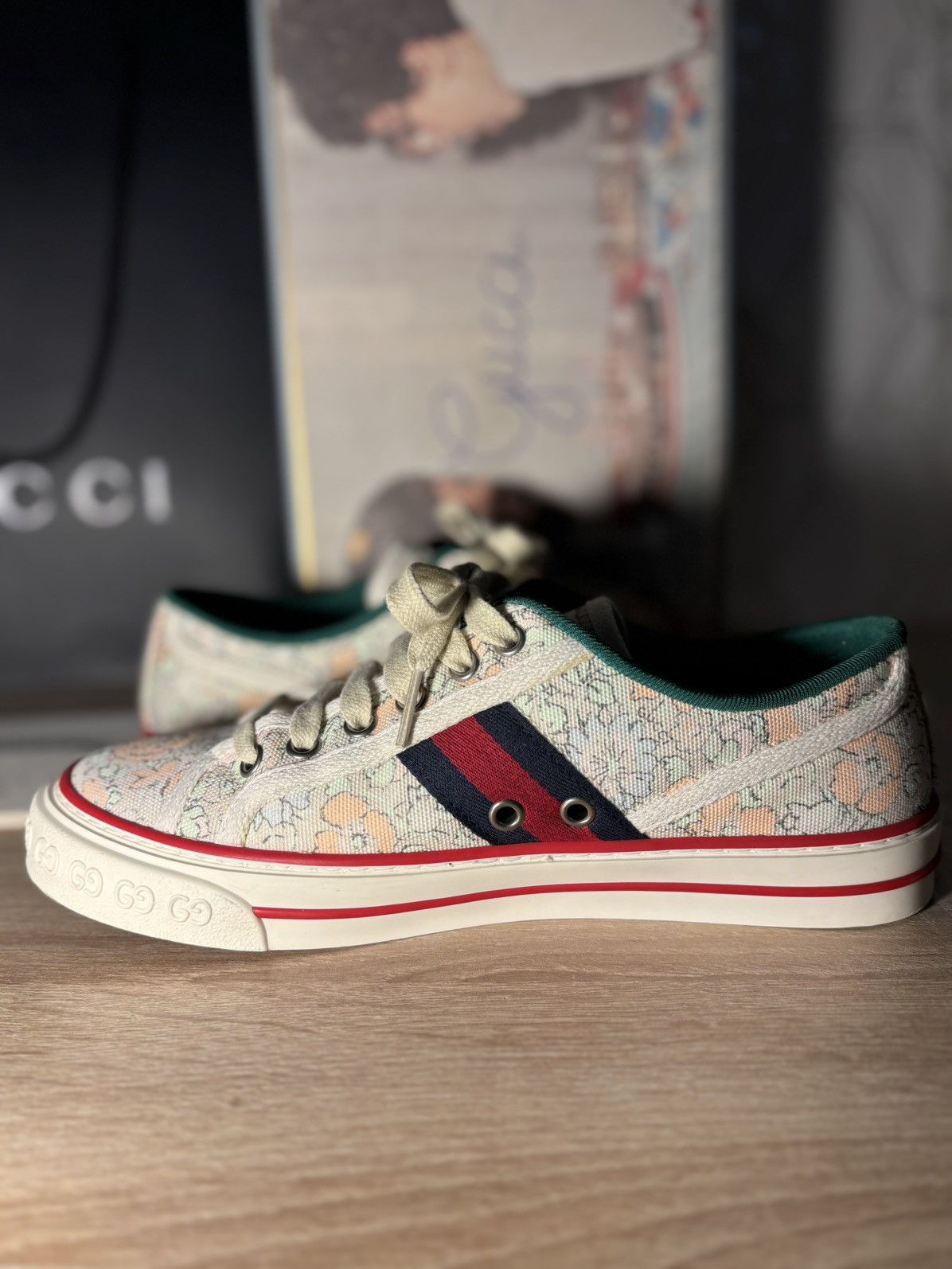 Gucci Gucci tenis Size US 7 / IT 37 - 5 Thumbnail