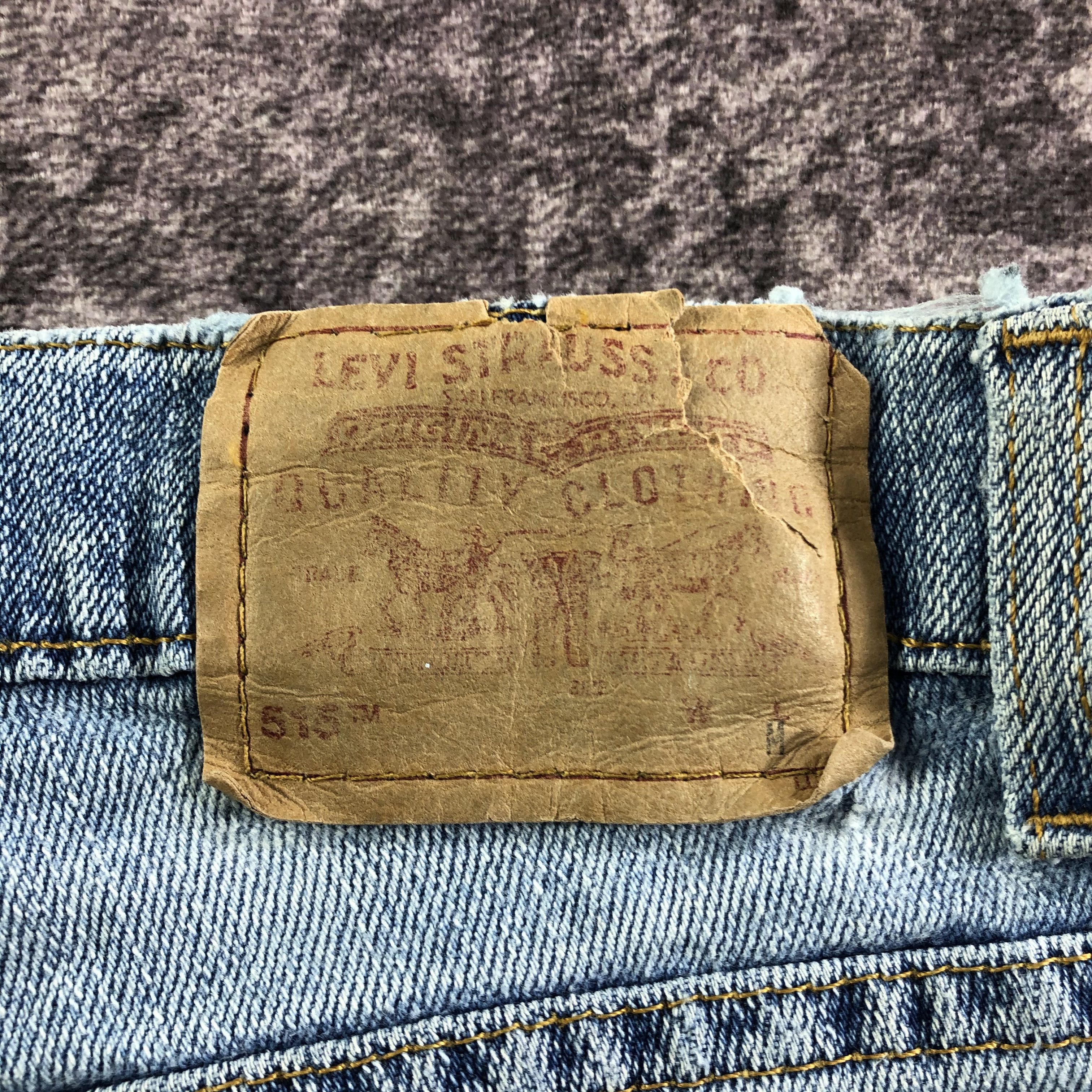 Levi's × Vintage 90s Vintage Blue Wash Levis 515 Jeans-JM3373 Size 30" / US 8 / IT 44 - 5 Thumbnail