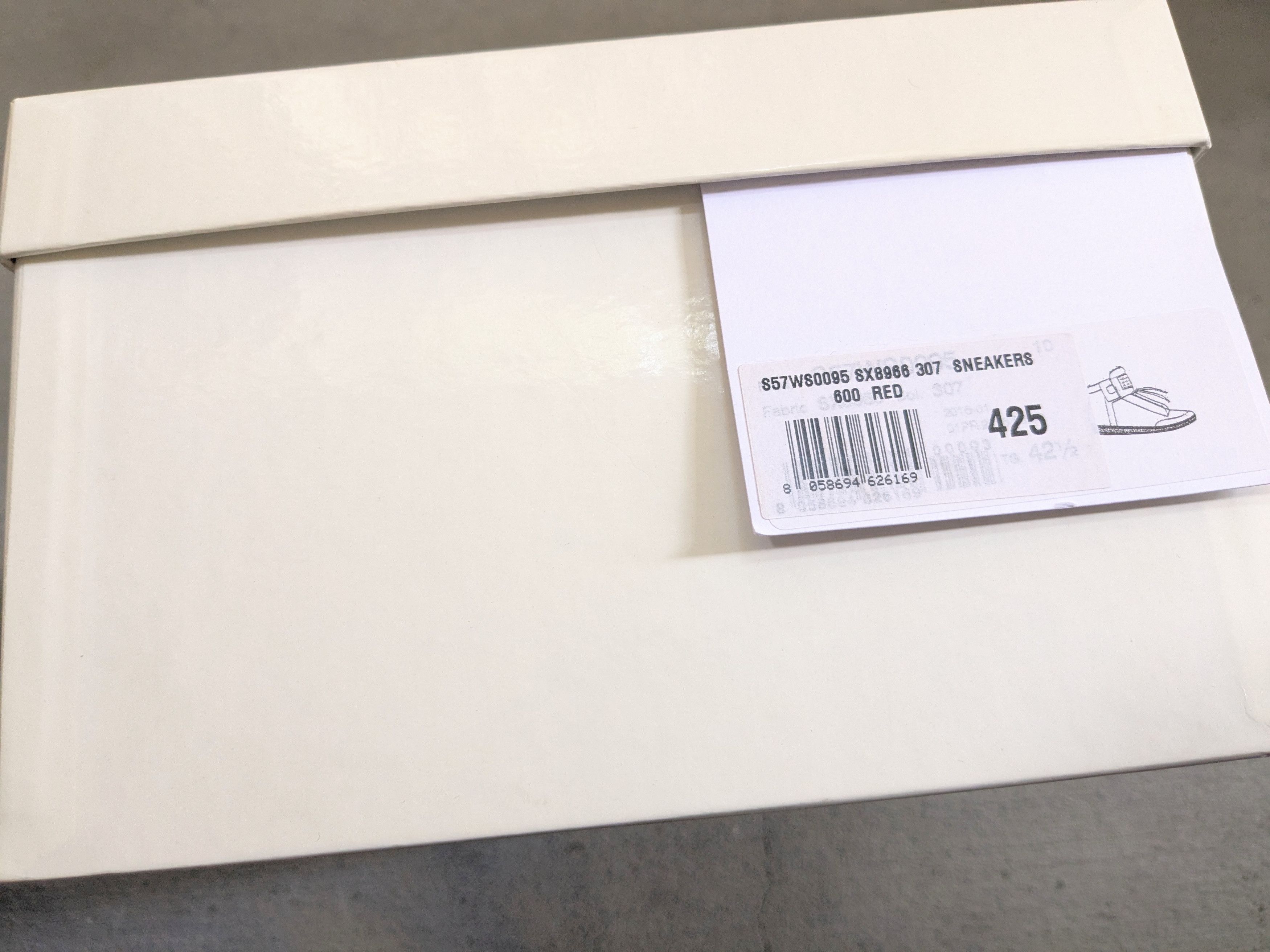 Maison Margiela Maison Margiela Future High Tops Red 9.5 42.5 High Leather Size US 9.5 / EU 42-43 - 25 Thumbnail