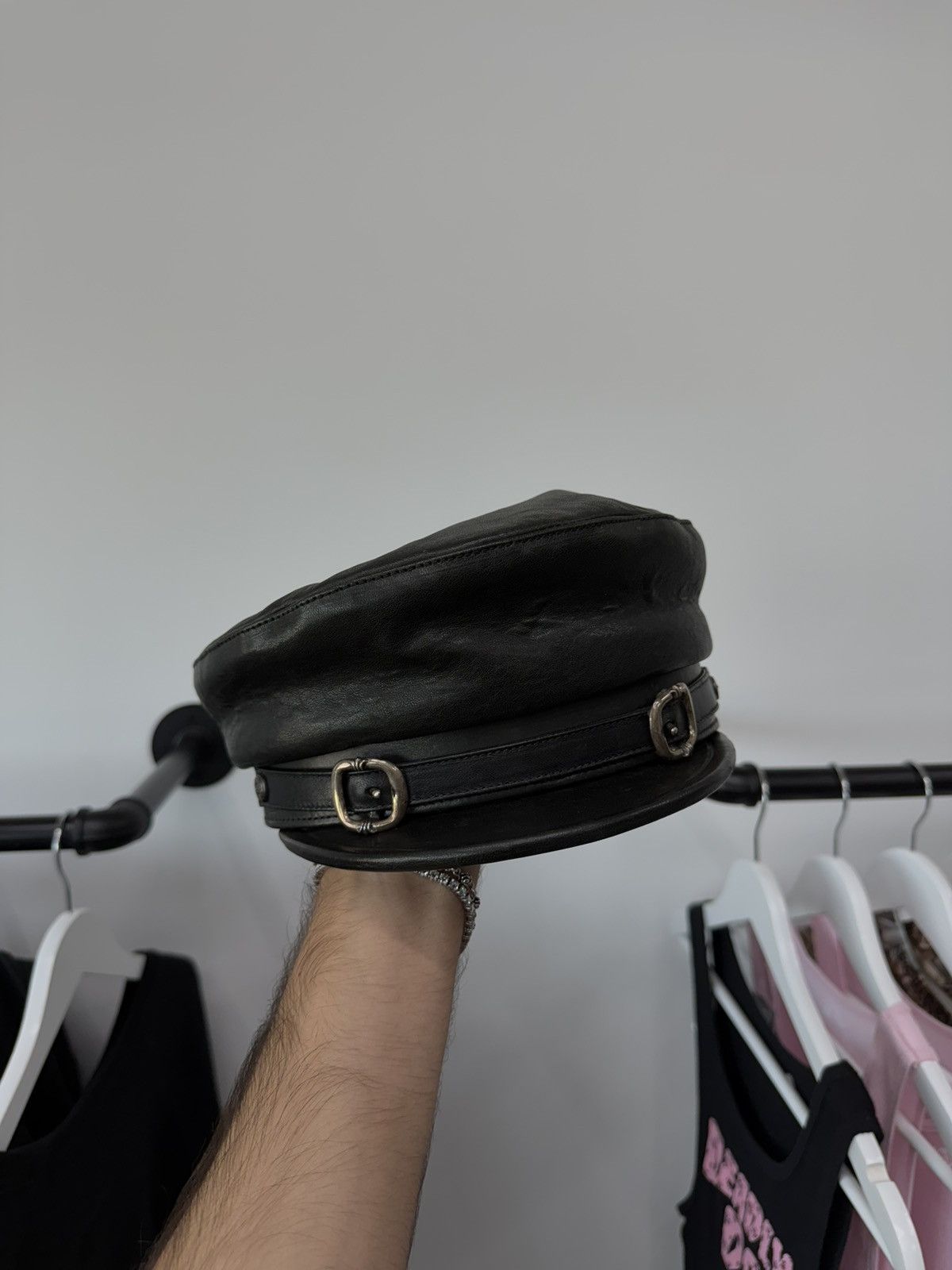 Chrome Hearts Chrome Hearts Vintage Gunslinger Conductors hat Size ONE SIZE - 6 Thumbnail