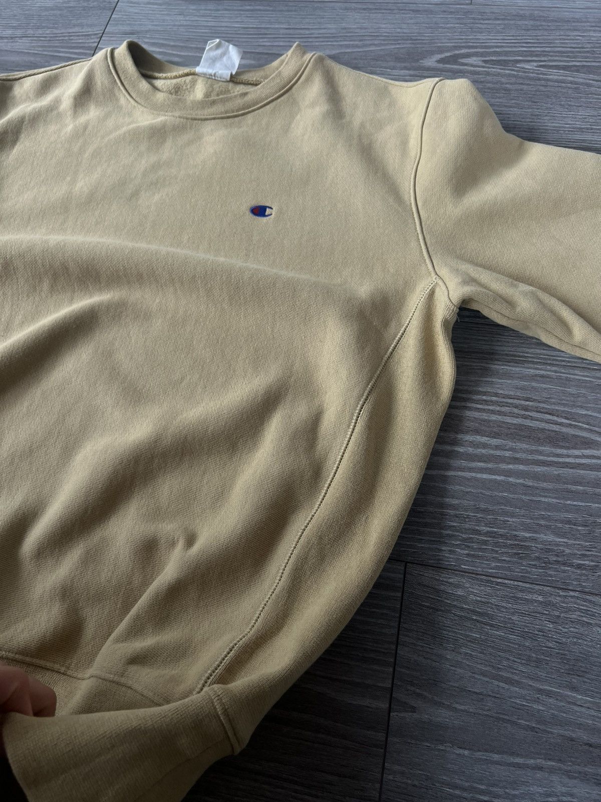 Champion × Japanese Brand × Other ‼️Champion Knit Logo Heavy Cotton Crew neck Sweatshirt‼️ Size US L / EU 52-54 / 3 - 15 Thumbnail