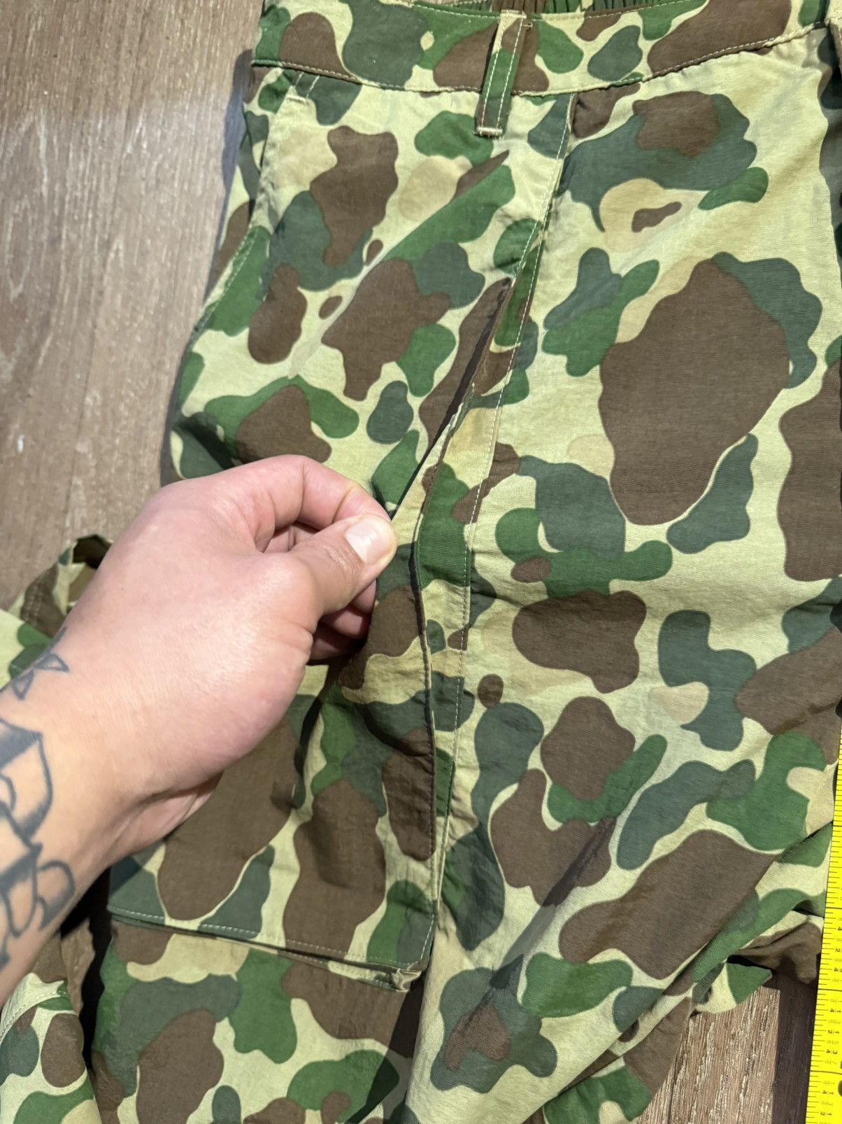 Champion ***FINAL DROP***RARE CHAMPION NYLON DUCK CAMO BAGGY CARGO XL Size US 40 / EU 56 - 12 Thumbnail
