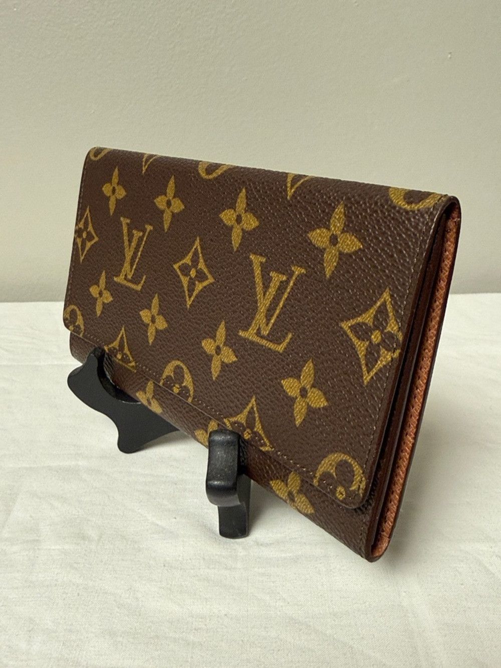 Louis Vuitton Louis Vuitton Monogram Porte Yen 3 Cartes Long Wallet Franc Size ONE SIZE - 3 Thumbnail