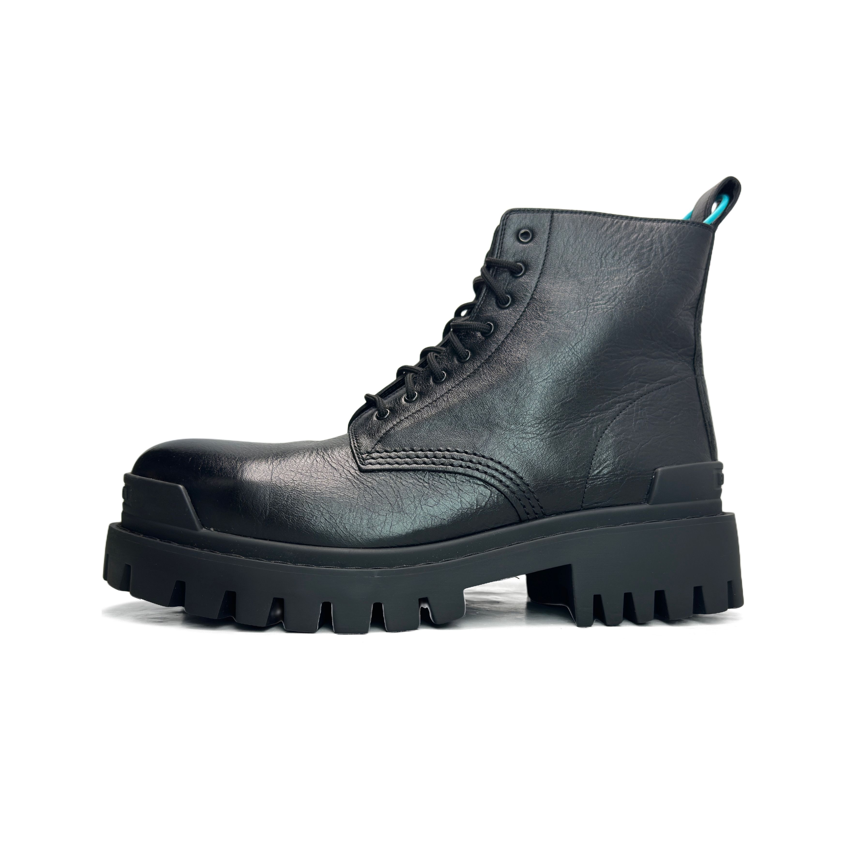 Balenciaga Balenciaga Strike Leather Boots Size 10 Size US 10 / EU 43 - 1 Thumbnail