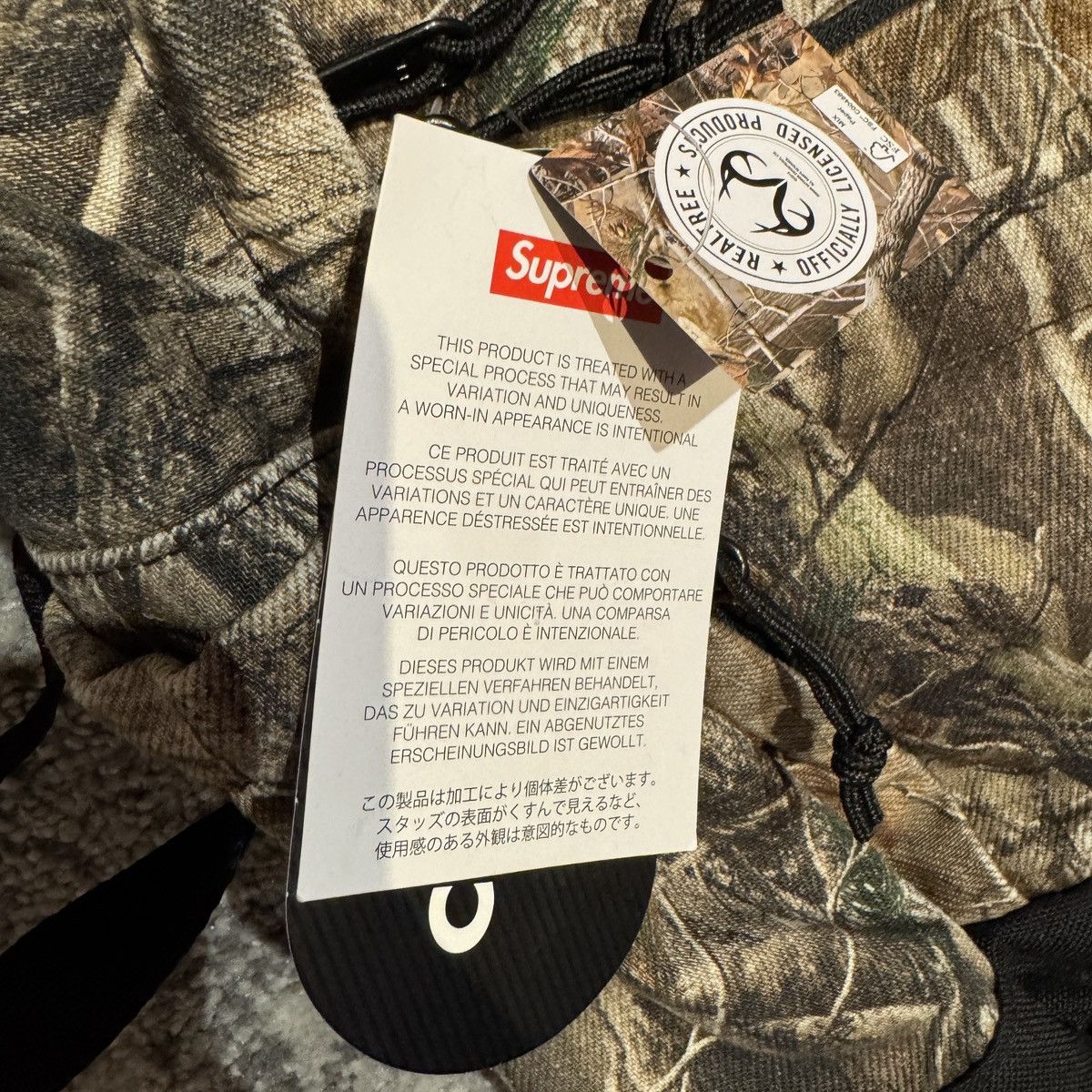 Supreme SUPREME DENIM BACKPACK REALTREE AP CAMO Size ONE SIZE - 5 Thumbnail