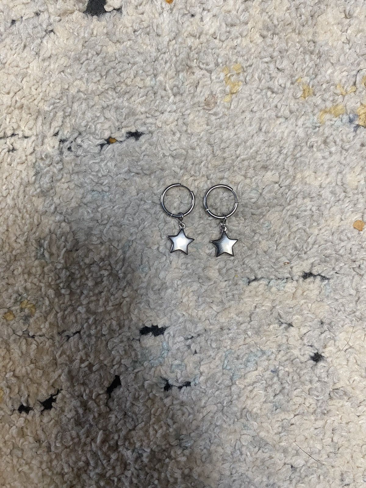 Other Star Stainless steel sliver earrings Size ONE SIZE - 2 Thumbnail