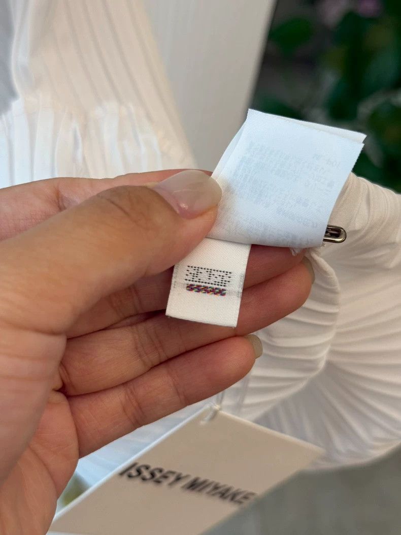 Issey Miyake Issey Miyake size:2 White twill short-sleeved shirt Size XS / US 0-2 / IT 36-38 - 5 Thumbnail
